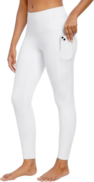 Ewedoos Leggings with Pockets for Women High Waisted Yoga Pants Women Tummy Control Workout Compression Leggings