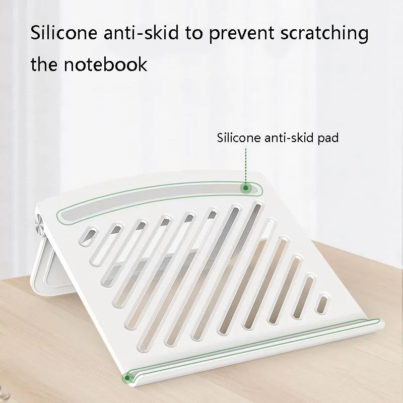 Foldable Laptop Cooling Stand - Height Adjustable
