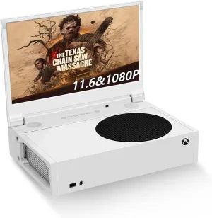 G-STORY 11.6' Portable Gaming Monitor for Xbox Series S - 1080P IPS Screen with Two HDMI, HDR, Freesync, Game Mode, Travel Monitor