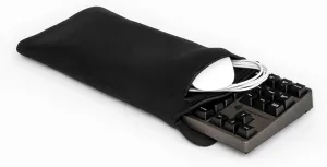 GRIFITI Chiton Fat 14 7" x 14" Neoprene Keyboard Sleeve Cover For 14 Inch Tenkeyless Mechanical & Standard 10keyless Keyboards Portable Case - Extra Pocket for Cable, Computer Mouse or Gaming Trackpad
