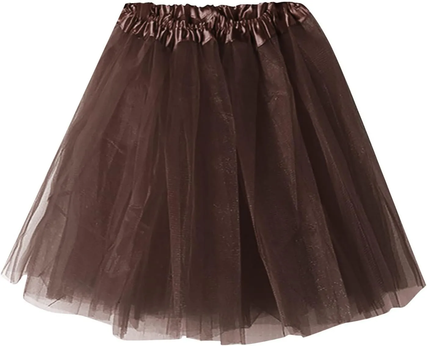 Halloween Tutu Skirt Ladies Soild Color Dress Short Fashion Pleated Tutu Dance Skirt Flowy Dance Skirt