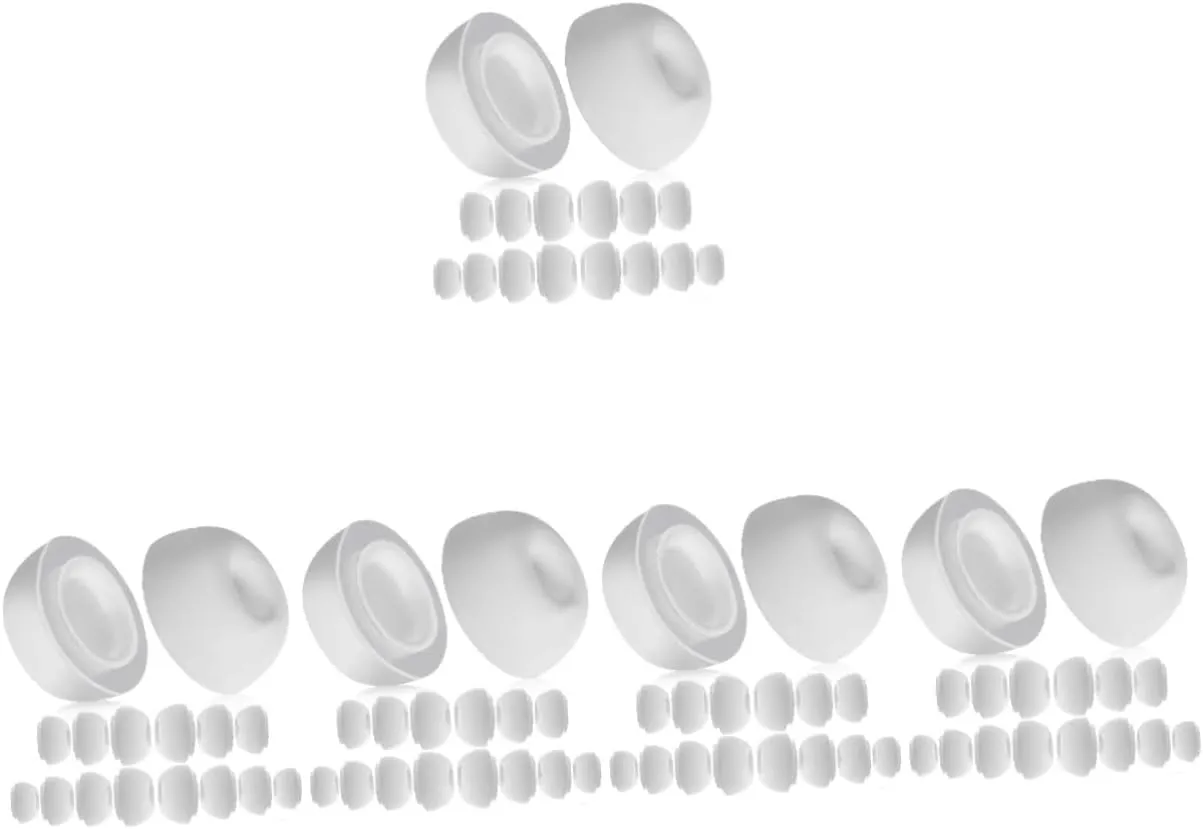 Hemoton Earbuds Gummy Replacement Ear Bud Tip 40 Pairs Earbud Earphones Buds Wired Headset Headphone Headset Apple Headphone Headset Headsets Head Phones