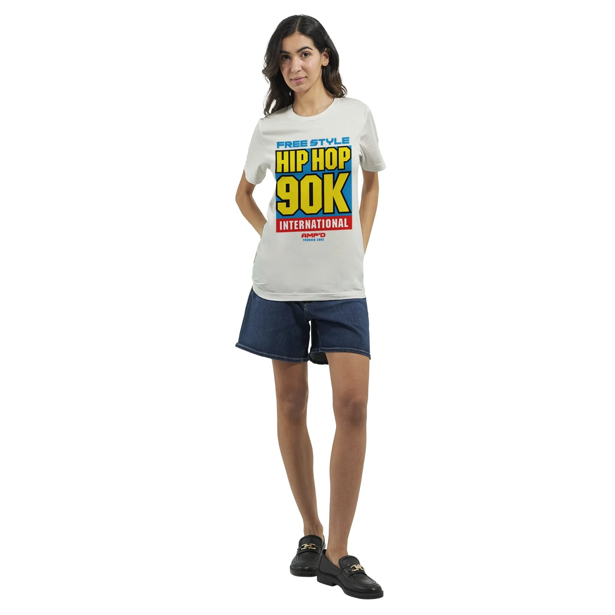 HIP HOP 90K  -  Premium Unisex Crewneck T-shirt