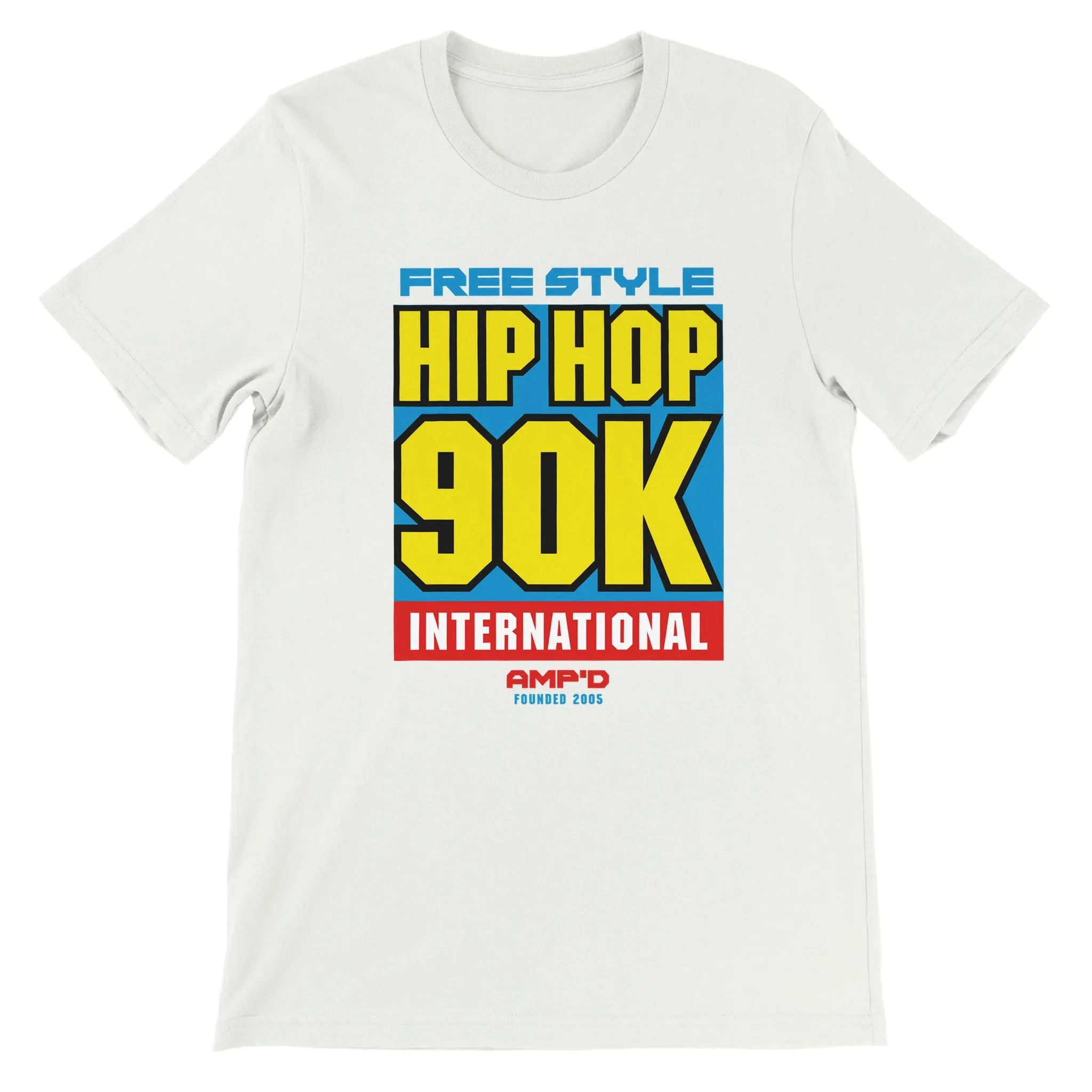 HIP HOP 90K  -  Premium Unisex Crewneck T-shirt