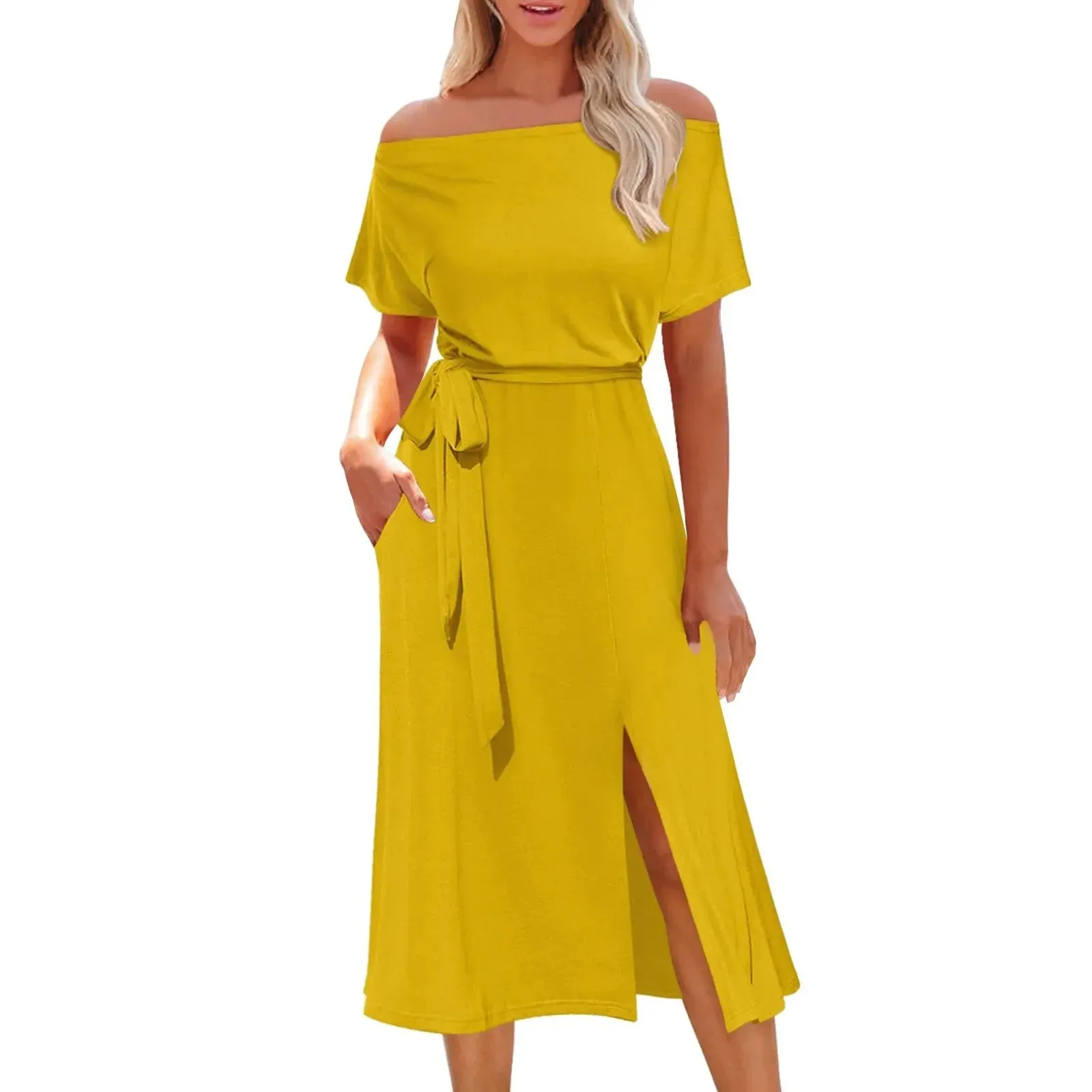 Hooded Slim Fit Femme Vestidos Casual Striped Dress