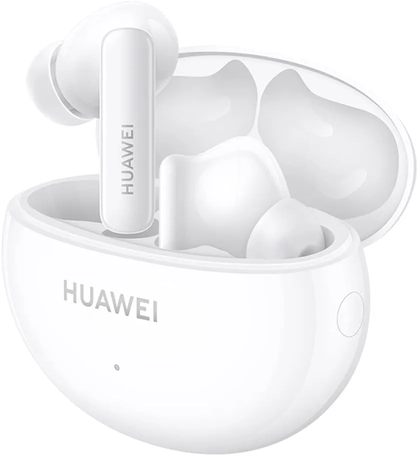 HUAWEI FreeBuds 5i Wireless Headphones, TWS Bluetooth Headphones, Hi-Res Sound, Multi-Mode Noise Cancellation, 28 Hours Battery Life, Waterproof (White) (FreeBuds 5i, White)
