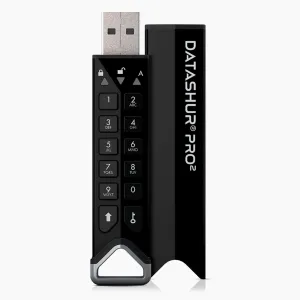 iStorage datAshur PRO2 32 GB | Secure Flash Drive | FIPS 140-2 Level 3 Certified | Password protected | Dust/Water-Resistant