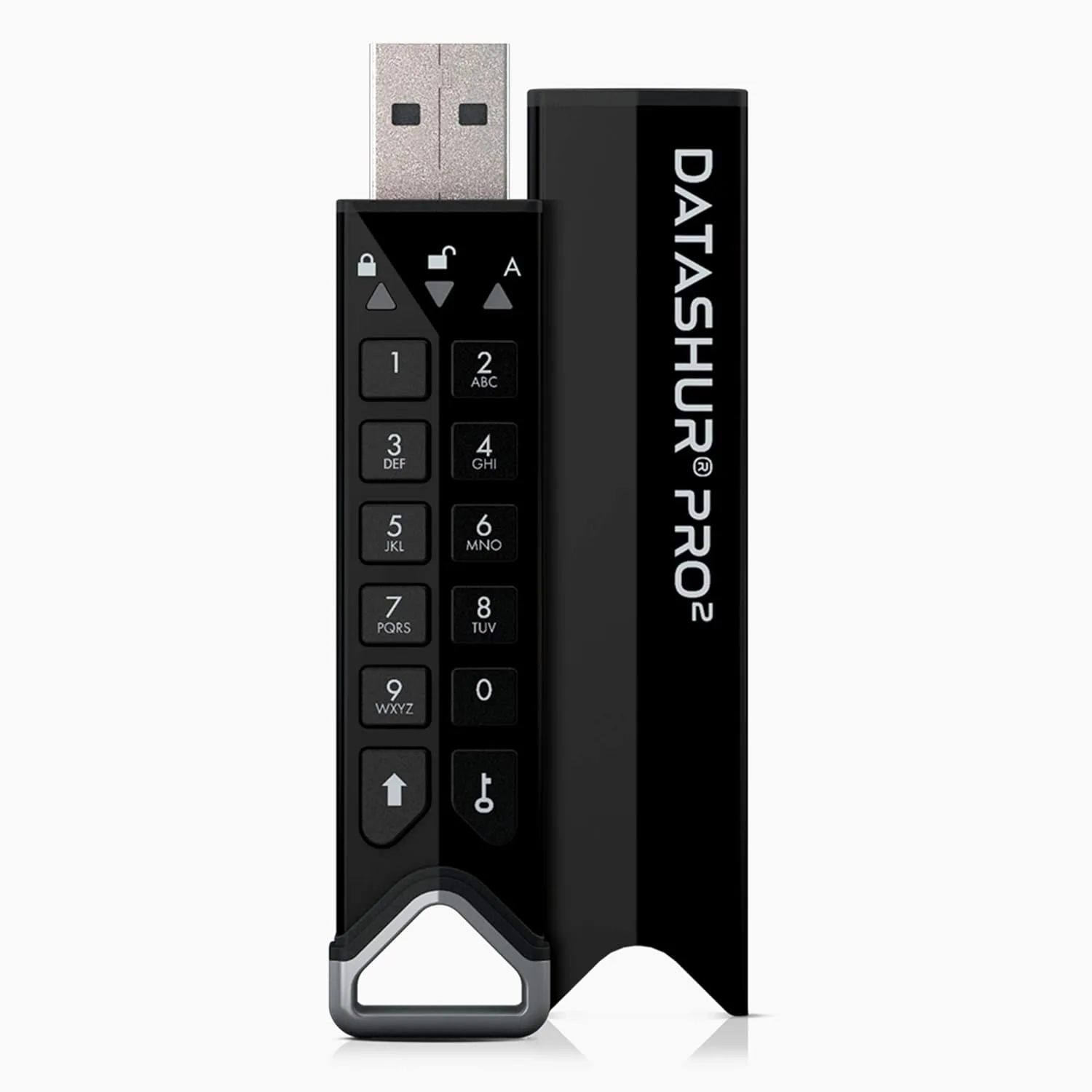 iStorage datAshur PRO2 32 GB | Secure Flash Drive | FIPS 140-2 Level 3 Certified | Password protected | Dust/Water-Resistant