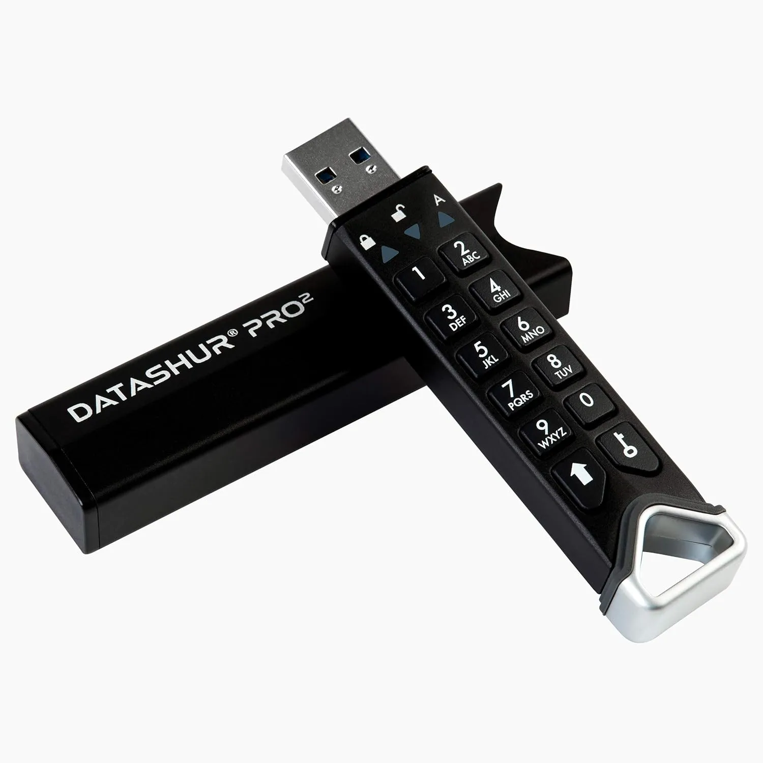 iStorage datAshur PRO2 32 GB | Secure Flash Drive | FIPS 140-2 Level 3 Certified | Password protected | Dust/Water-Resistant
