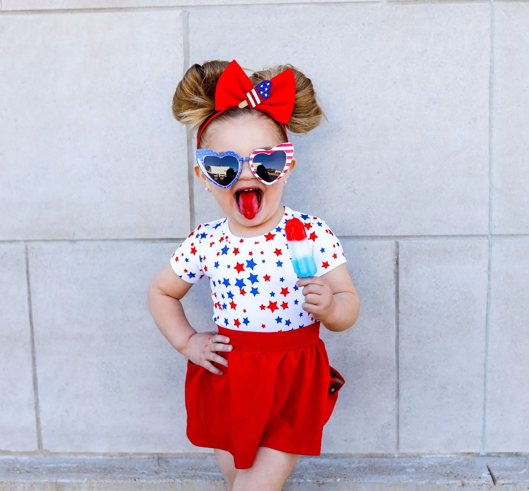 Jersey Knit Print | Patriotic Stars
