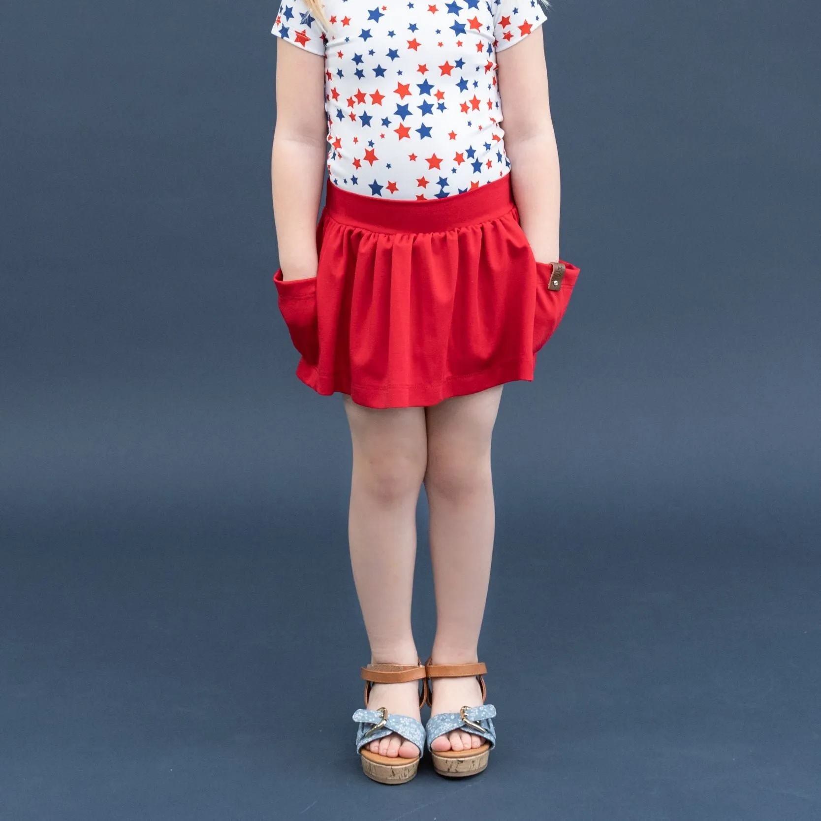 Jersey Knit Print | Patriotic Stars