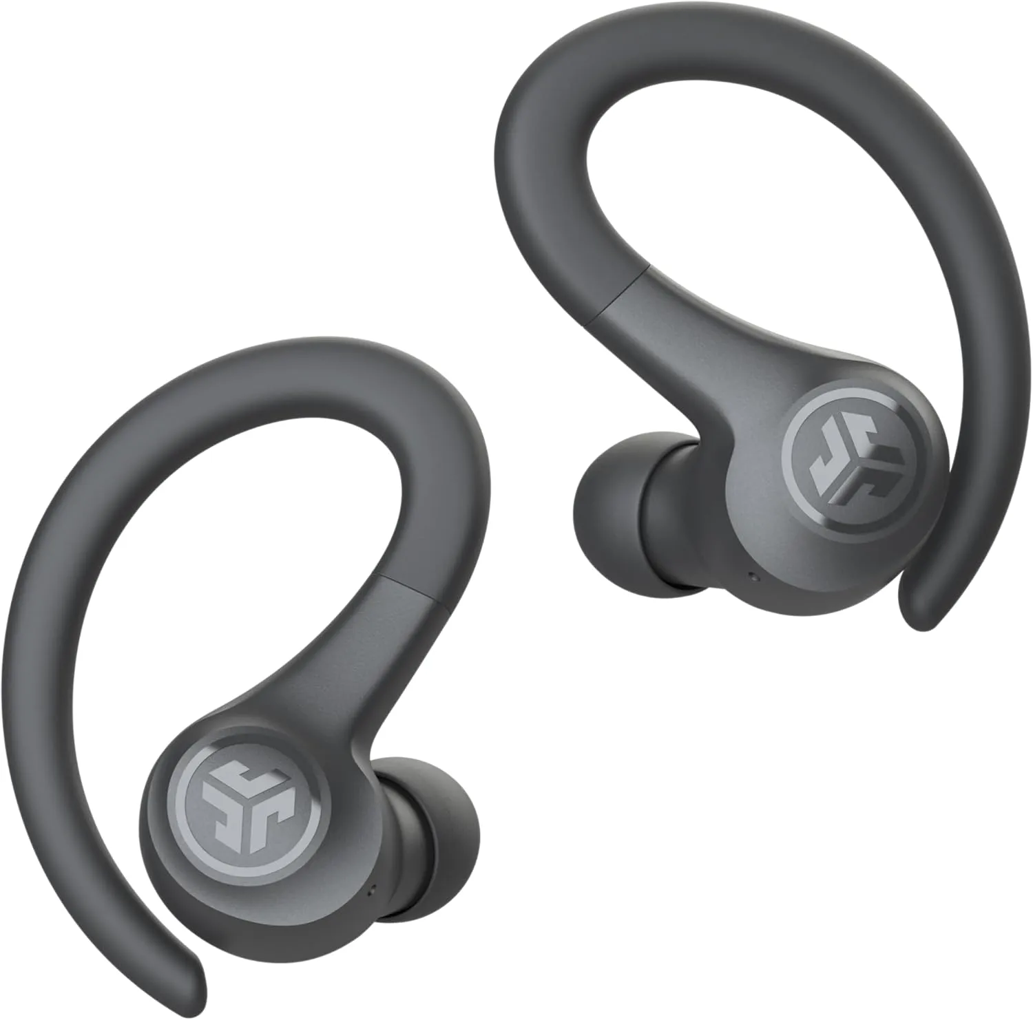 JLab Go Sport  Wireless Workout Earbuds Featuring C3 Clear Calling, Secure Earhook Sport Design, 35  Hour Bluetooth Playtime, and 3 EQ Sound Settings (Graphite)