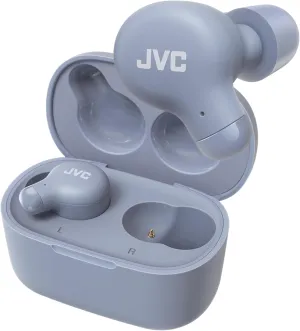 JVC Marshmallow True Wireless Earbuds - Bluetooth 5.3 in-Ear Earbud Headphones for iPhone/Android - IPX4 Water Resistant - 28 Hr Playtime with Compact Charging Case, S/M/L Memory Foam Earpieces, Mic