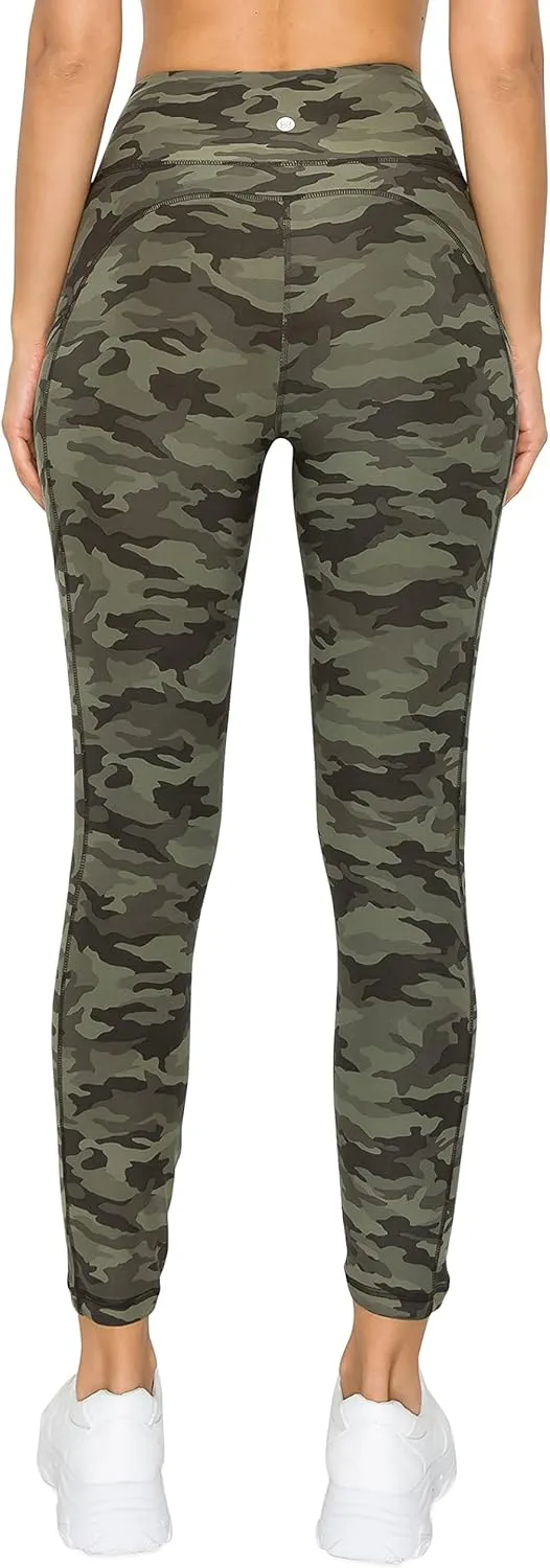 Leggings Depot High Waist 7/8 Leggings for Women Workout Yoga Pants with Pockets