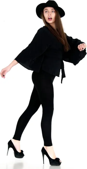 Leggings Depot Women's High Waist Leggings Soft 1 Waistband Solid Pants - Regular, Plus, 1X3X, 3X5X