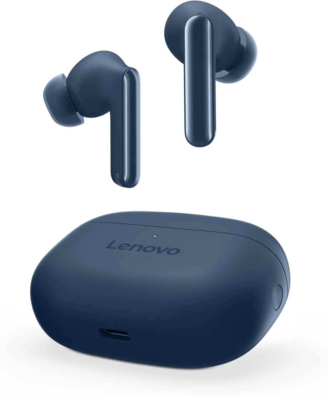 Lenovo TWS Earbuds Yoga PC Edition Cosmic Blue Active Noise Cancellation Bluetooth 5.3 Wireless Earbuds ENC 3-Mic Clear Calls AI EQ Mode Switch for Gaming, Movies, Music, and Meetings