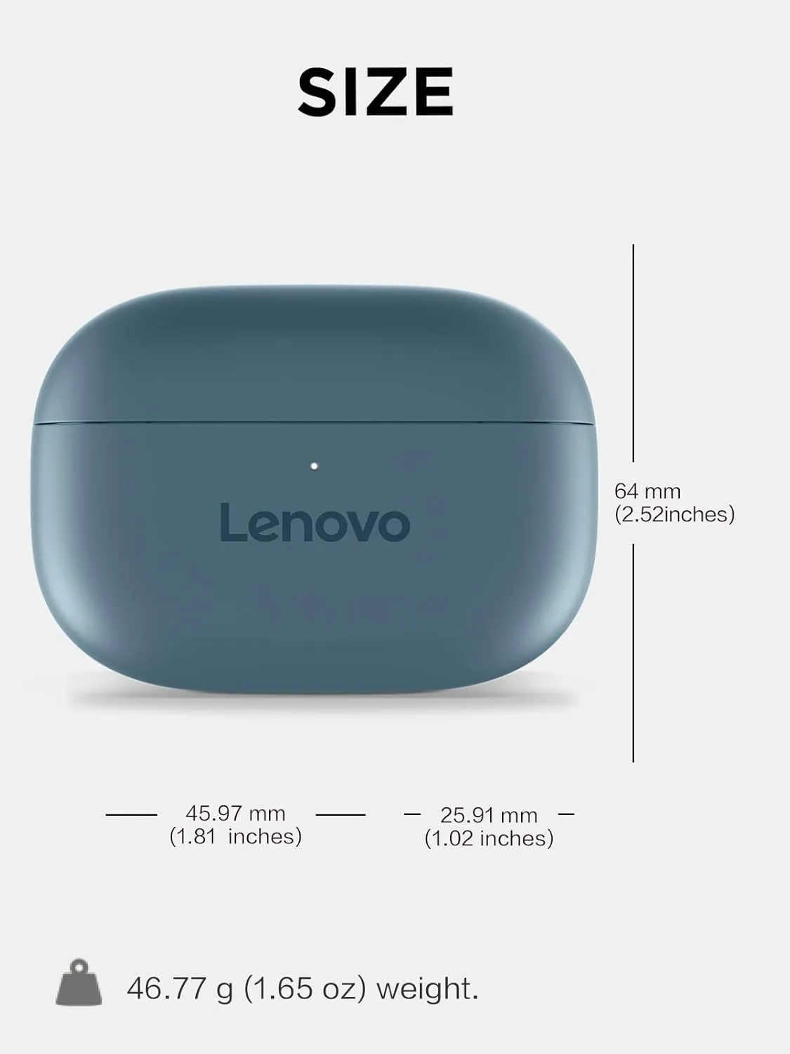 Lenovo TWS Earbuds Yoga PC Edition Tidal Teal Active Noise Cancellation Bluetooth 5.3 Wireless Earbuds ENC 3-Mic Clear Calls AI EQ Mode Switch for Gaming, Movies, Music, and Meetings