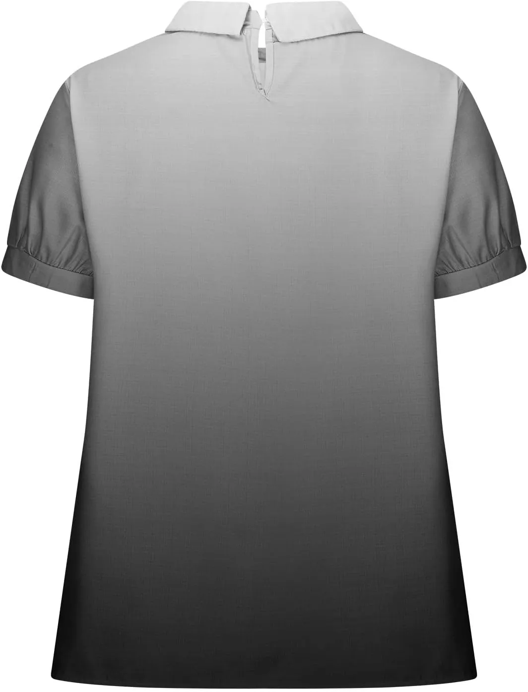 Linen Shirts for Women Summer Lightweight Short Sleeve Tunic Tshirts Cute Collared Tops Business Work Casual Blouses
