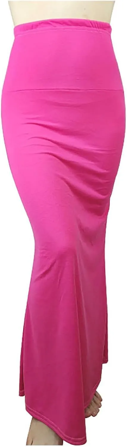 Long Mermaid Skirts for Women Tummy Control Pencil Skirt Elegant Strenchy Satin A-Line Maxi Skirt Bodycon Fishtail Skirts
