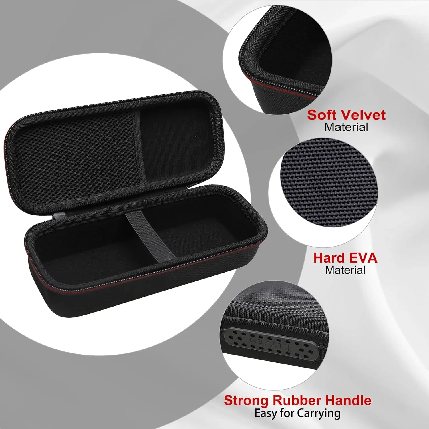 LTGEM Hard Travel Case for Soundcore Motion 300 Wireless Hi-Res Portable Speaker - Protective Carrying Case Bag