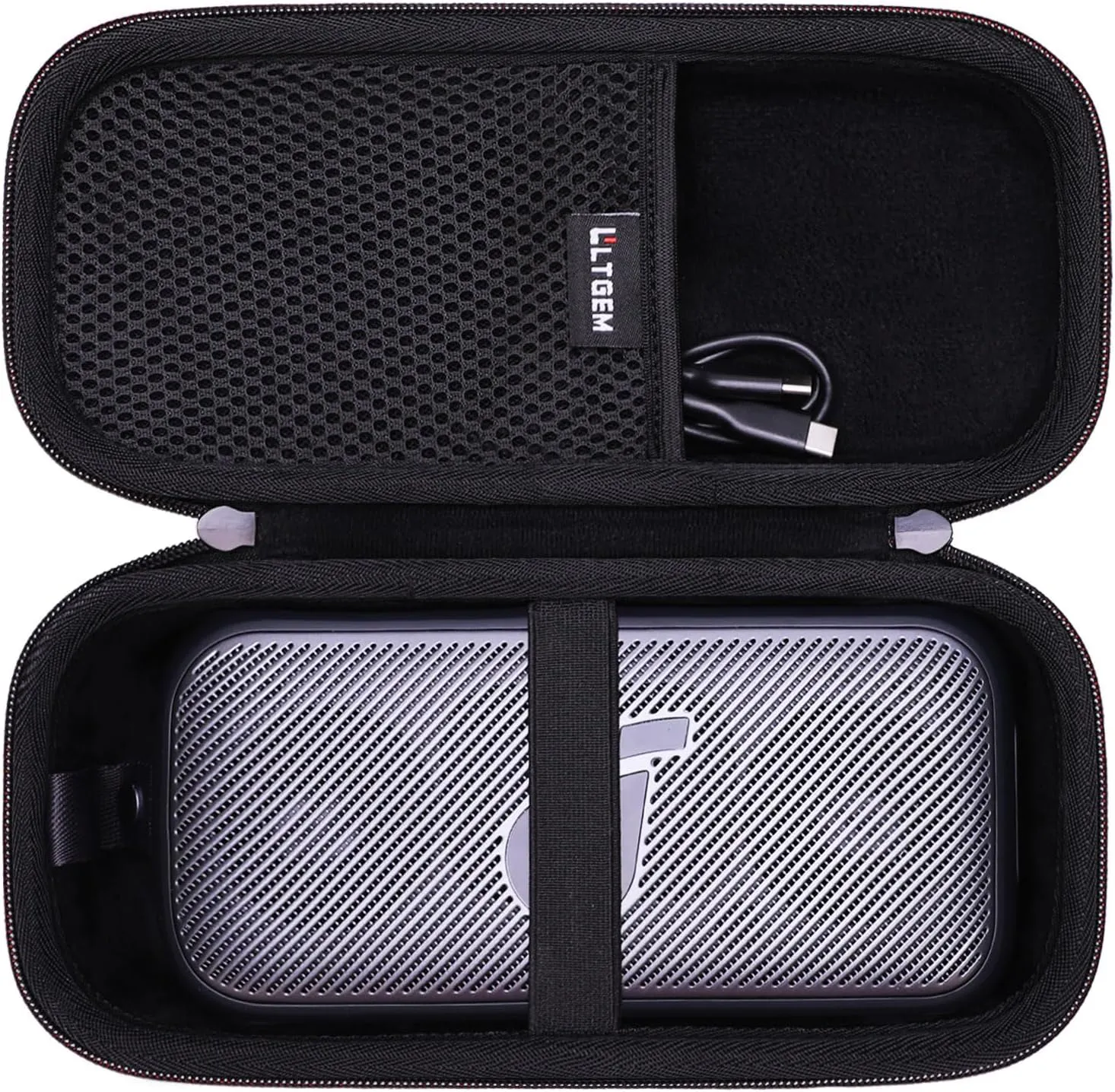 LTGEM Hard Travel Case for Soundcore Motion 300 Wireless Hi-Res Portable Speaker - Protective Carrying Case Bag