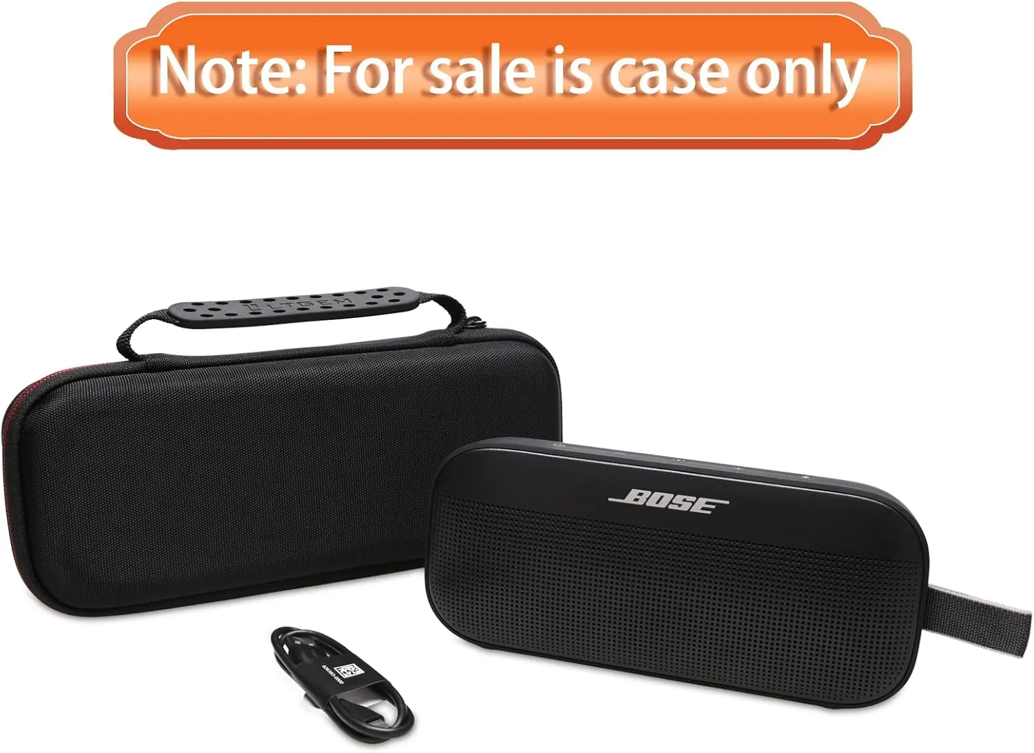 LTGEM Hard Travel Case for Soundcore Motion 300 Wireless Hi-Res Portable Speaker - Protective Carrying Case Bag