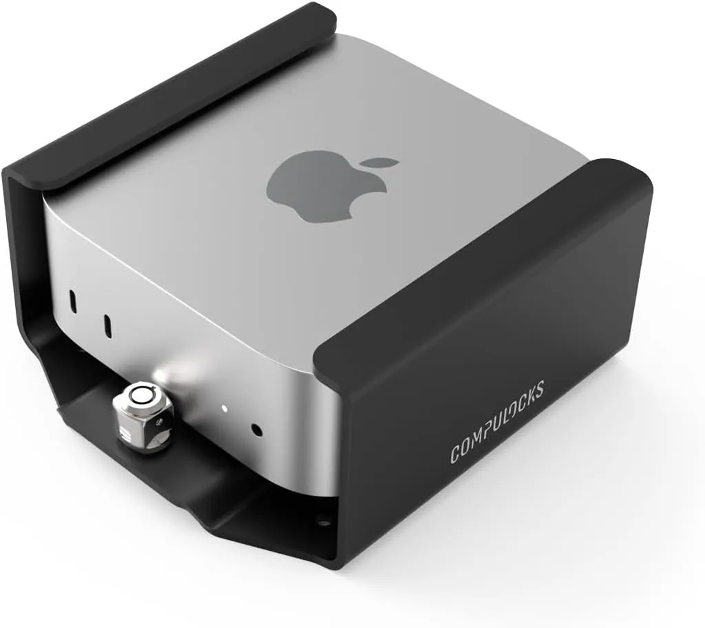 Mac mini M4 2024 Secure Mount with Lock Head