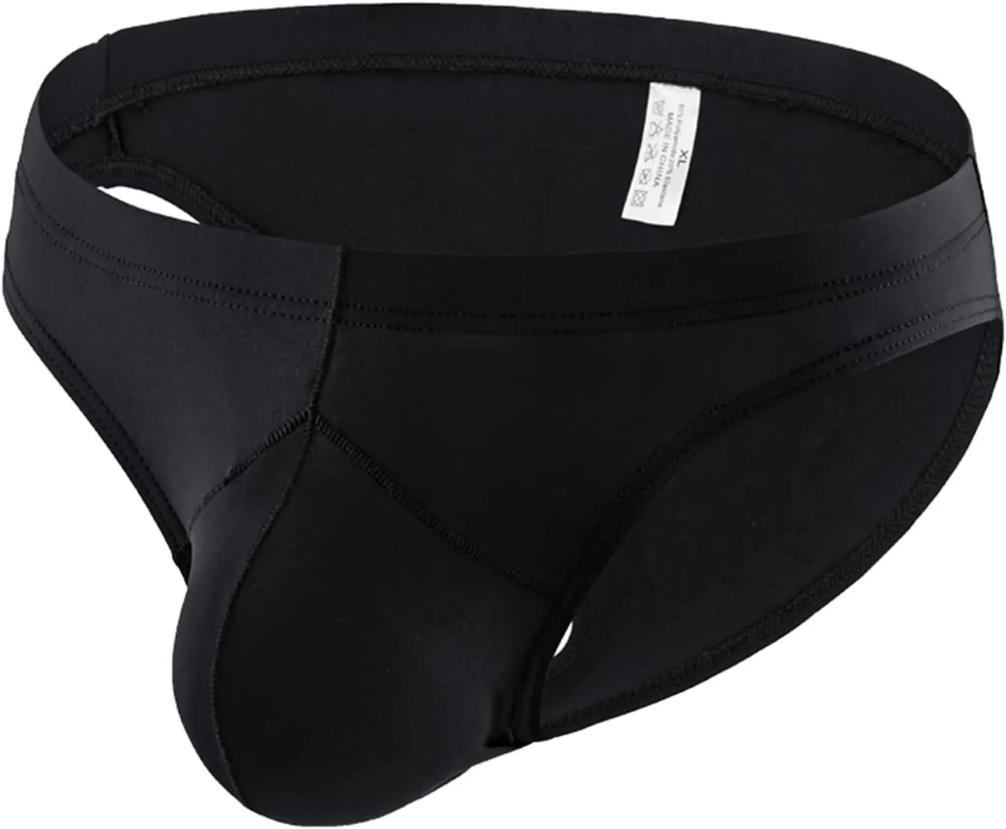 Male Thongs and G-Strings Sexy Mens Bulge Pouch Sissy G-String Exotic Jockstrap Nightwear Butt-Flaunting Soft Briefs
