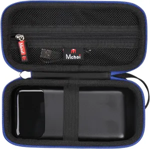 Mchoi Hard Case Suitable for LILIO Portable Charger 20000mAh Power Bank, Waterproof Shockproof Portable Charger Power Bank Carrying Protective Case, Case Only, Black