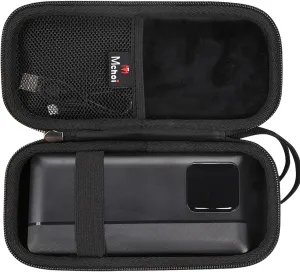 Mchoi Hard Case Suitable for QiSa Power Bank Portable Charger 16000mAh Power Bank, Waterproof Shockproof Portable Charger Power Bank Carrying Protective Case, Case Only