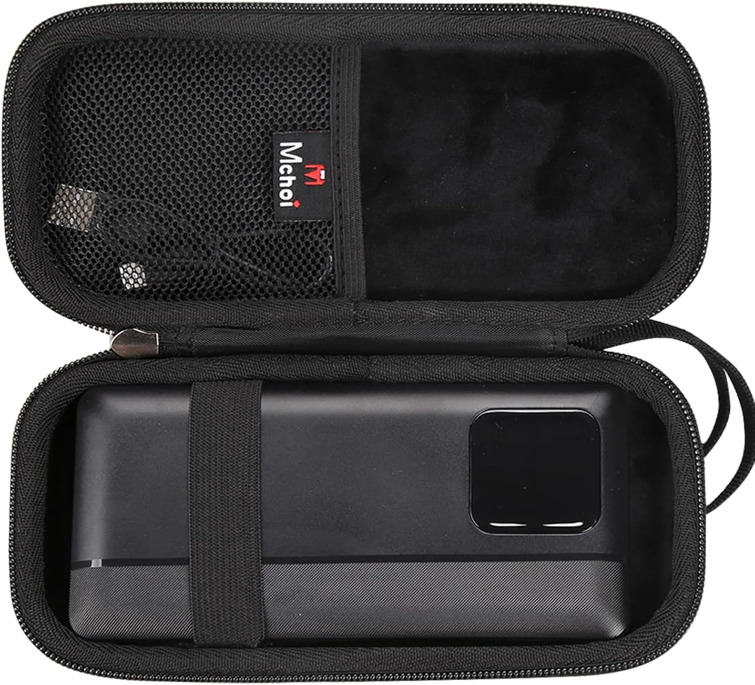 Mchoi Hard Case Suitable for QiSa Power Bank Portable Charger 16000mAh Power Bank, Waterproof Shockproof Portable Charger Power Bank Carrying Protective Case, Case Only