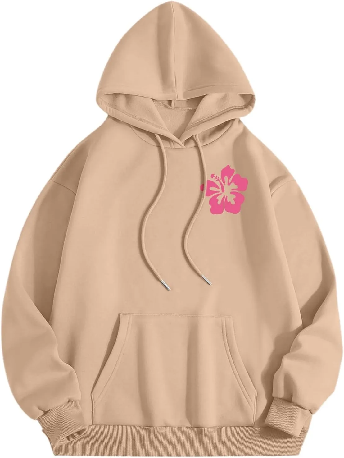 Meet Me at The Ocean Graphic Hoodie For Women Trendy Letter Printed Long Sleeve Hoodie Oversized Casual Pullover Tops