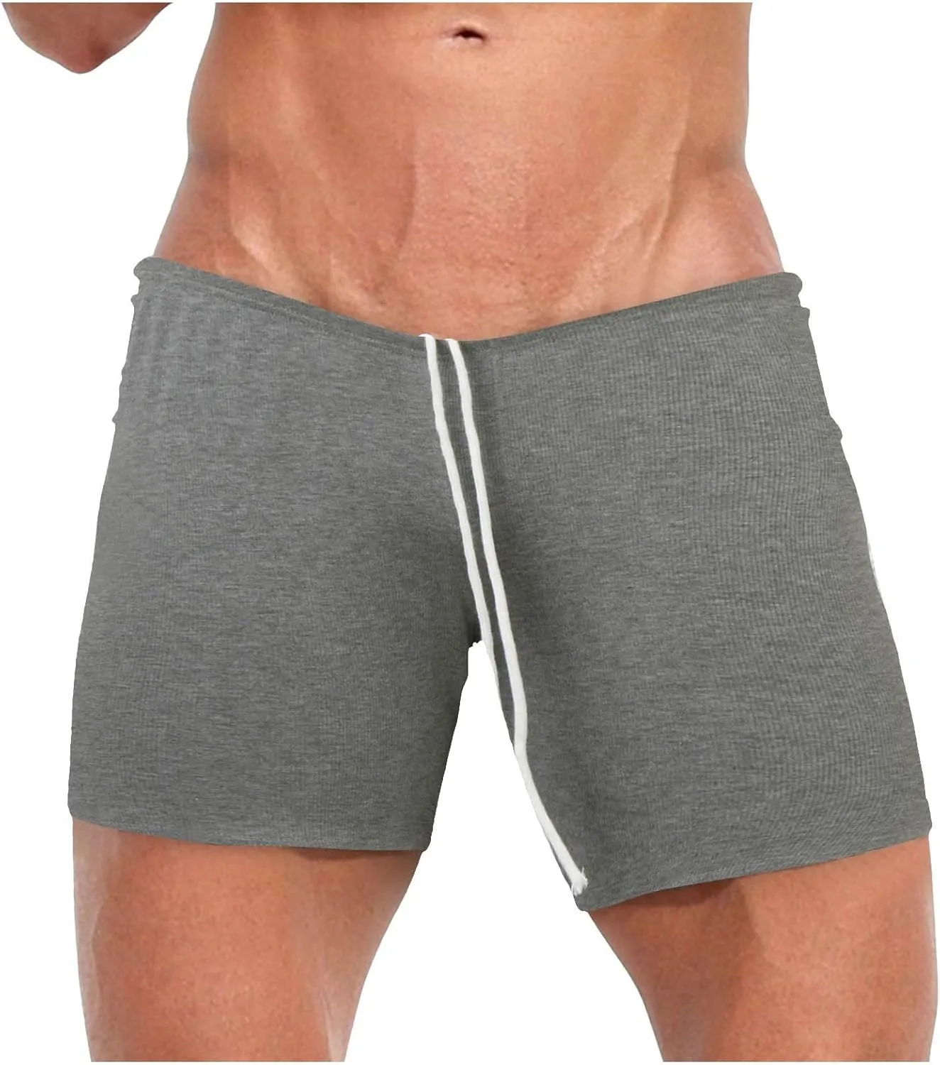 Men's Briefs Underwear,Plus Size Sexy Lace Up Shorts Holiday Casual 3 Minute Mens Valentines Underwear