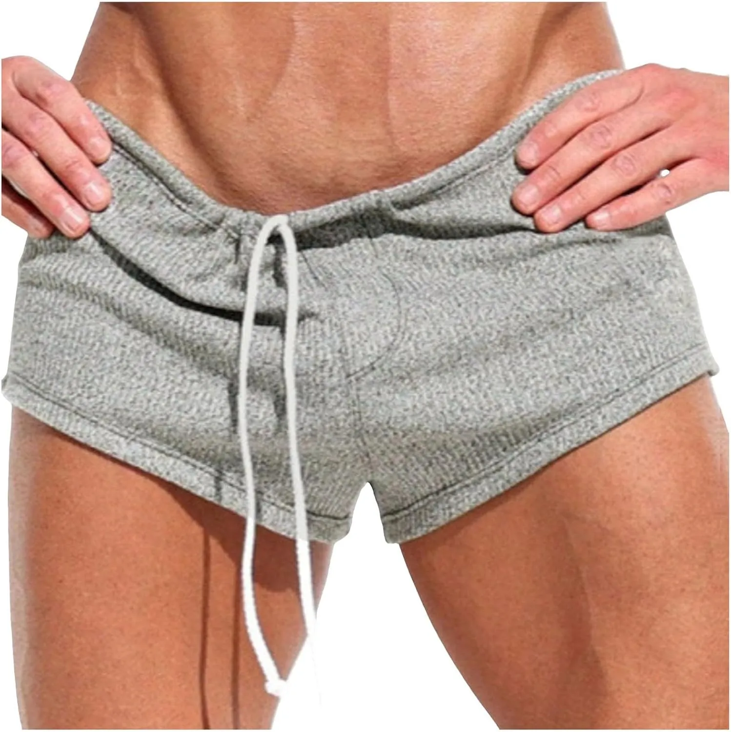 Men's Briefs Underwear,Plus Size Sexy Lace Up Shorts Holiday Casual 3 Minute Mens Valentines Underwear