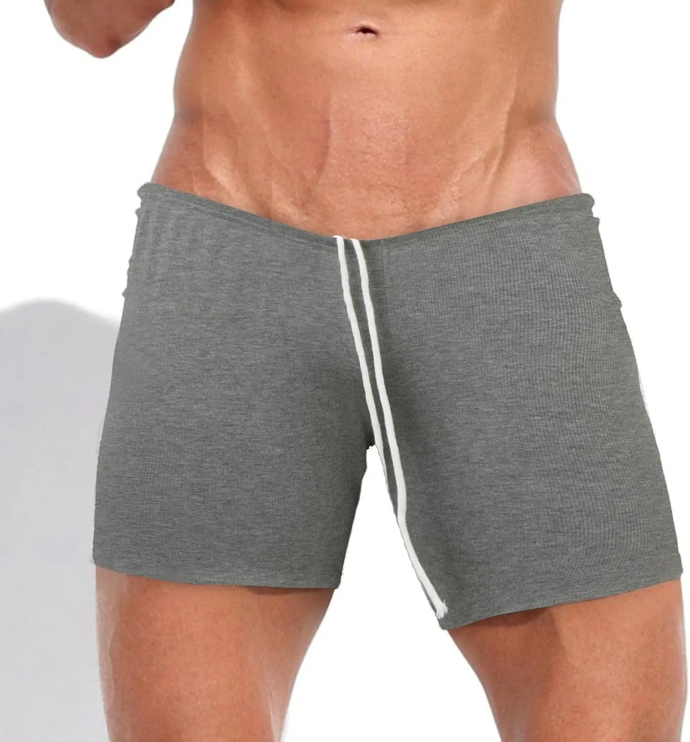 Men's Briefs Underwear,Plus Size Sexy Lace Up Shorts Holiday Casual 3 Minute Mens Valentines Underwear