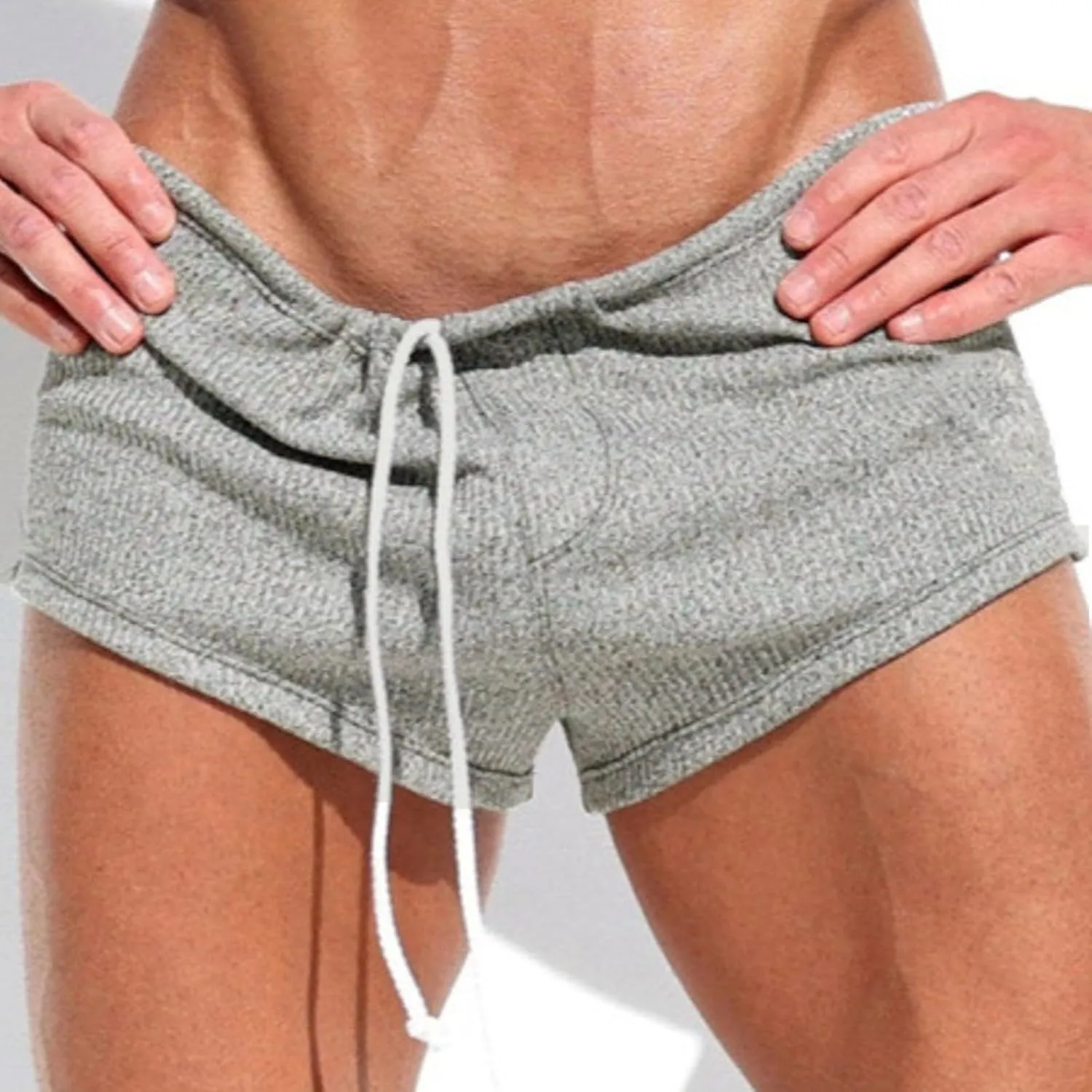 Men's Briefs Underwear,Plus Size Sexy Lace Up Shorts Holiday Casual 3 Minute Mens Valentines Underwear