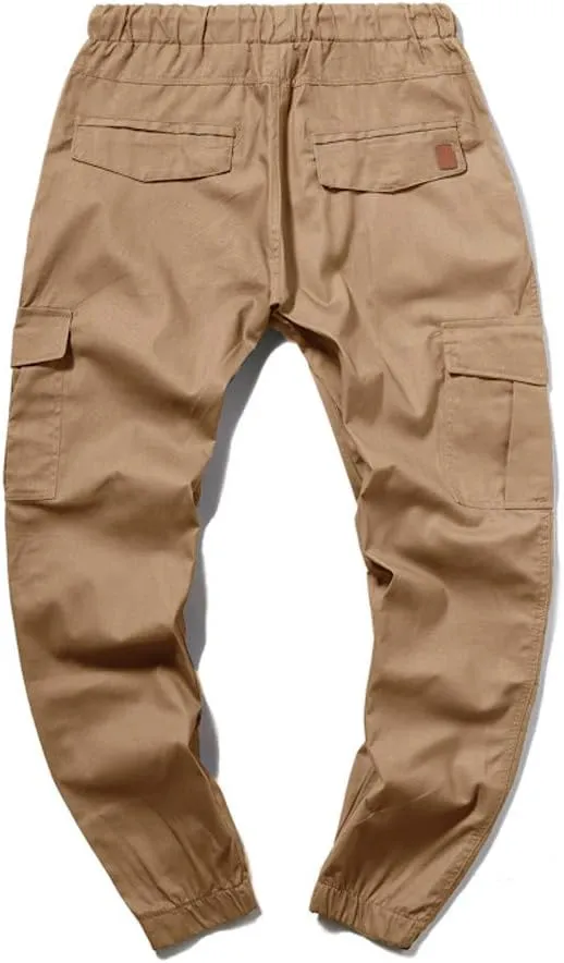 Men's Cargo Jogger Pants Stretch Sweatpants Casual Men's Leggings Men's Pants Hiking Sweatpants Casual Athletic