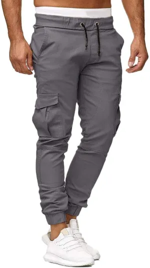 Men's Cargo Jogger Pants Stretch Sweatpants Casual Men's Leggings Men's Pants Hiking Sweatpants Casual Athletic