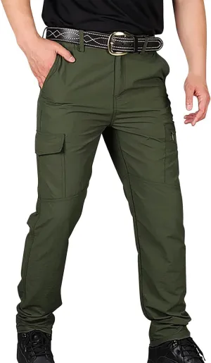 Mens Cargo Sweatpants Relaxed Tooling Multi-pocket Men's Color Men's pants Hiking Sweatpants Casual Athletic Jogger