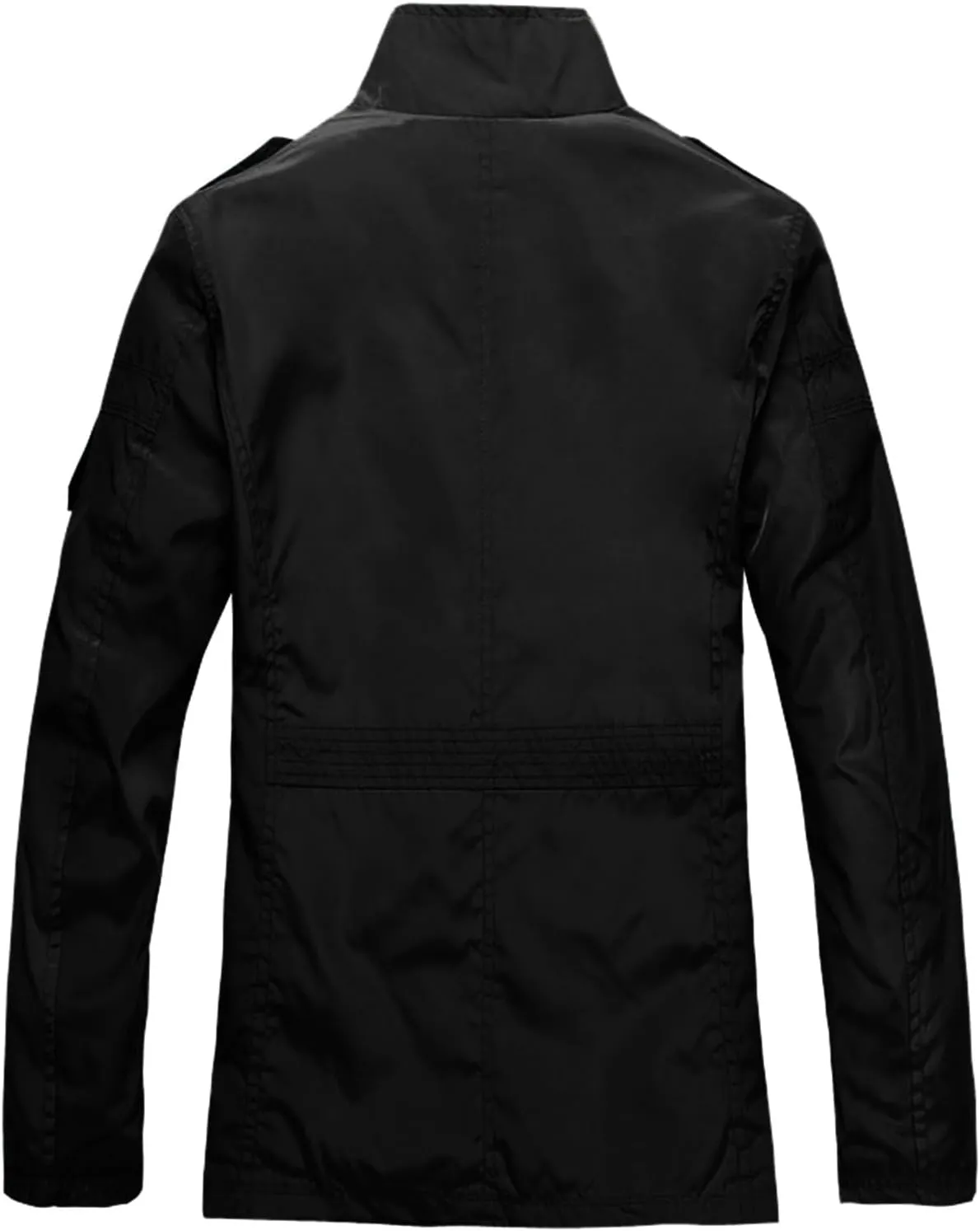 Mens Fall Jackets Fashion Leisure Retro Pocket Zipper Jacket Jacket Overcoat Hooded Baseball Men Lightweight Jacket