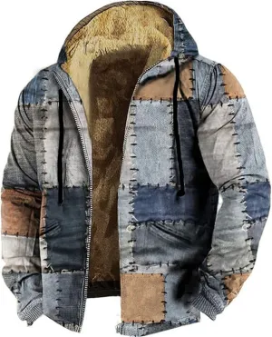 Mens Faux Leather Jacket Cozy Sherpa Fleece Lined Bomber Jackets Winter Coat Heavyweight Suede Faux Fur Overcoats