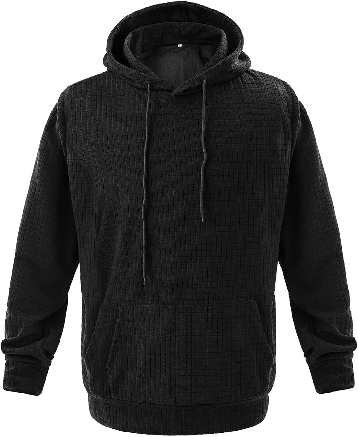 Men's Hoodies Pullover Comfy Stylish Ski Solid Colored Sweater Loose Sweaters Pullover Winter Shirts for Men with Pockets