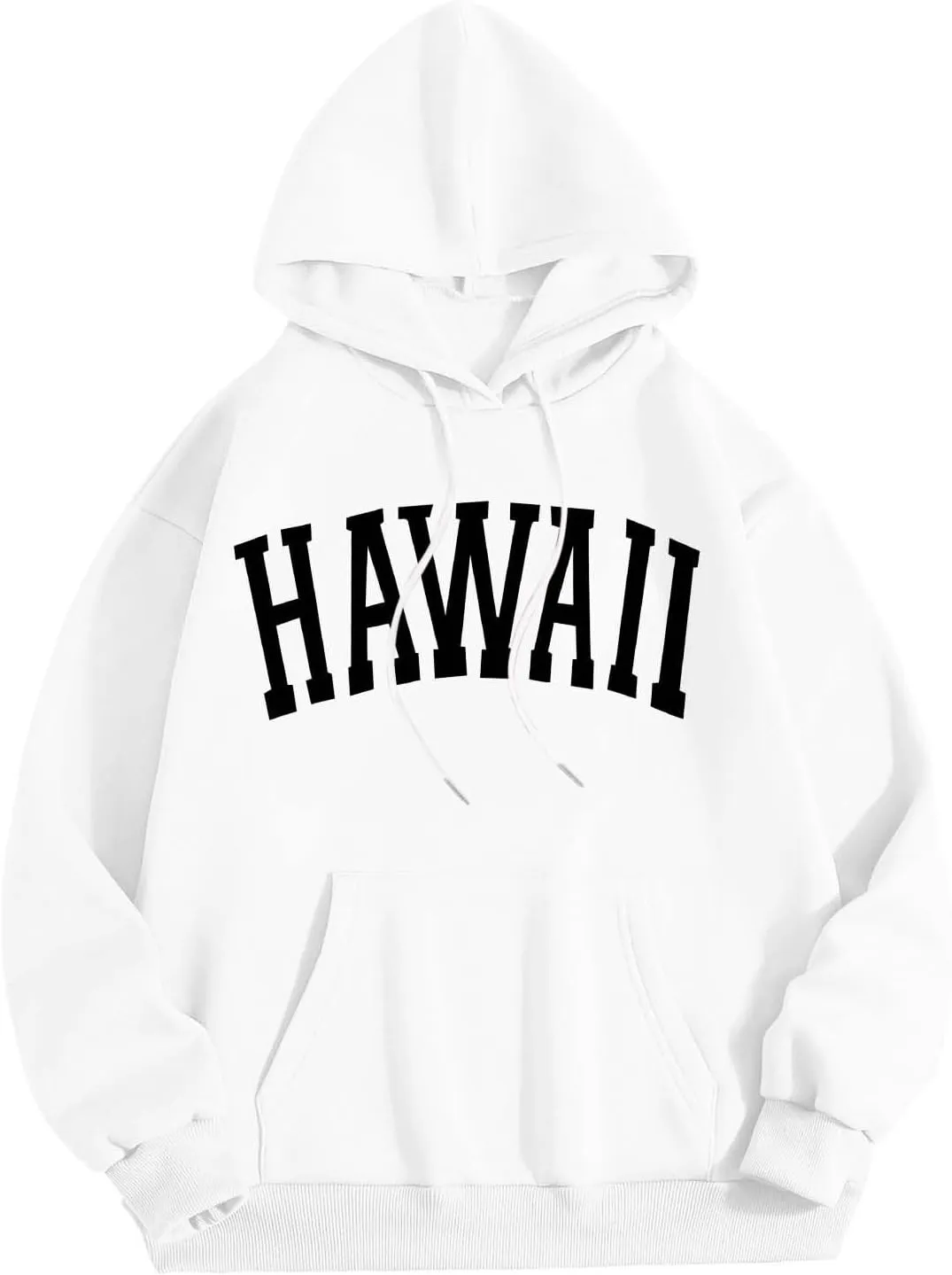 Mens Oversized Hoodie Casual Pullover Long Sleeve Hooded Sweatshirts Trendy Loose Fit Letter Print Hoodies for Men