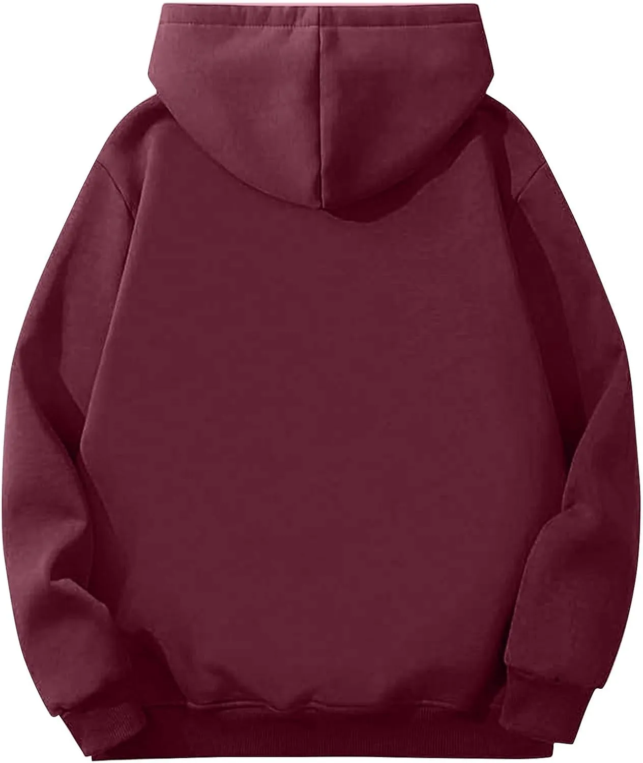 Mens Sherpa Fleece Lined Hoodie Winter Warm Heavyweight Thick Hooded Sweatshirts Kangaroo Pocket Hoodies S-3XL