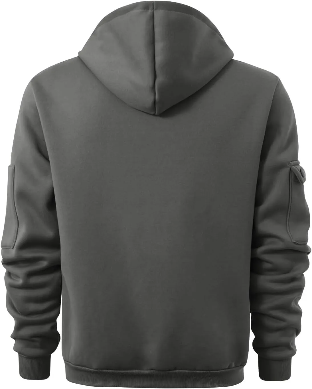 Men's Sweatshirt 1/4 Zip Gym Athletic Soft Drawstring Mens Hoodie Lightweight Basic Sweatshirt with Pockets