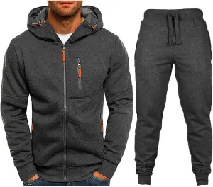 Mens Ultimate Full-Zip Hoodie Men's Spring And Autumn Long Sleeve Half Zip Hoodie Collar Drawstring Hoodies Pullover
