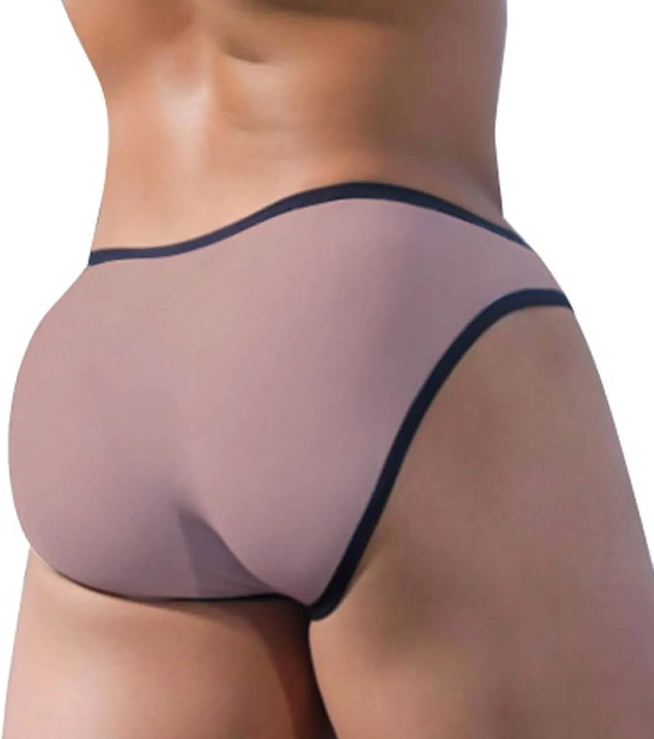 Men's Underwear Boxer,Sexy Underwear Briefs Revealing Buttocks Lifting Double Valentines Day Underwear for Men