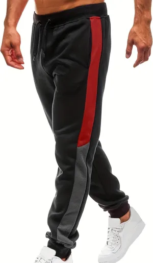 Mens Work Pants Drawstring Jogger Sweatpants Baggy Comfy Athletic Sweatpants Breathable Elastic Waist Hiking Pants