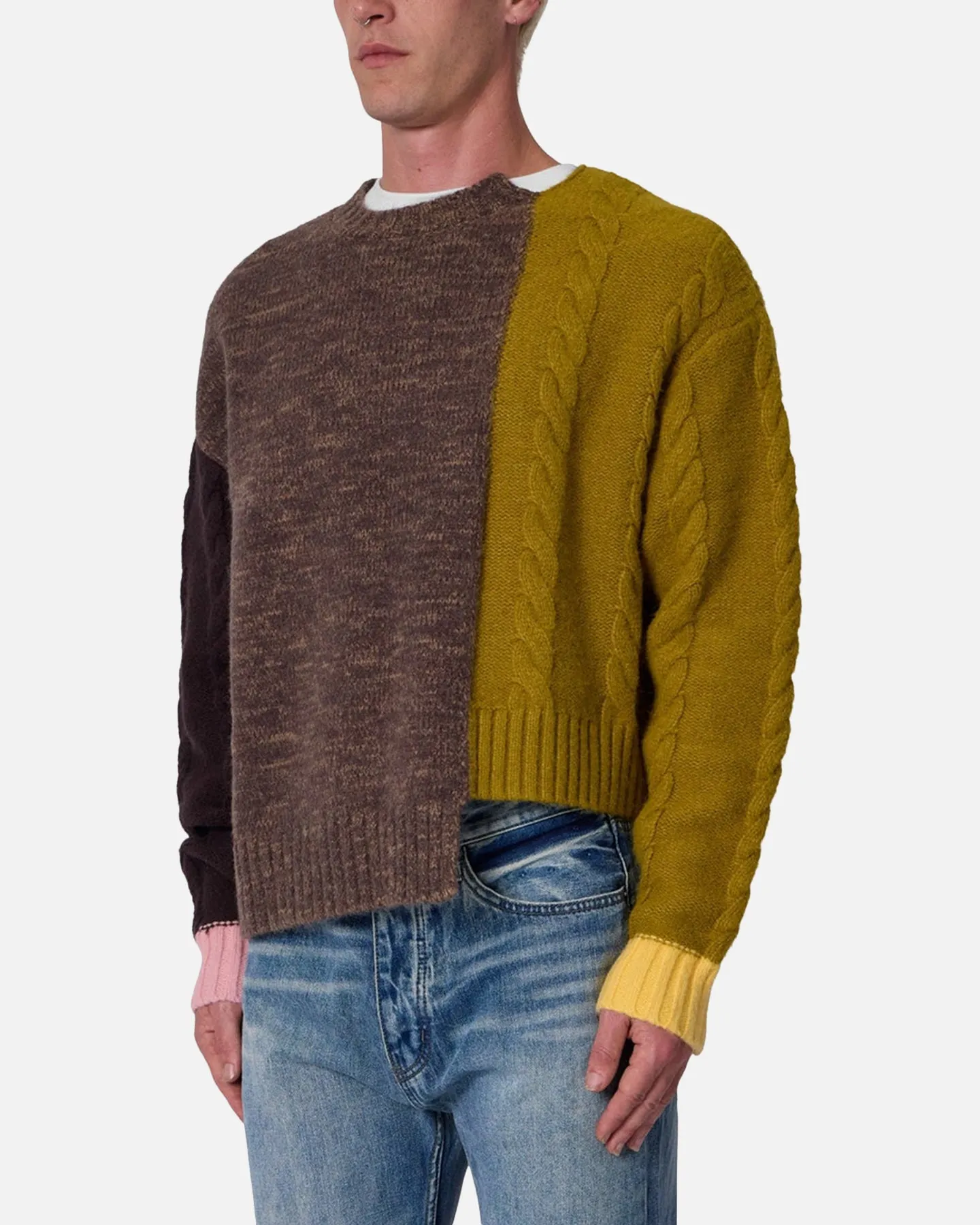 MNML Mix Match Knitted Sweater Multi