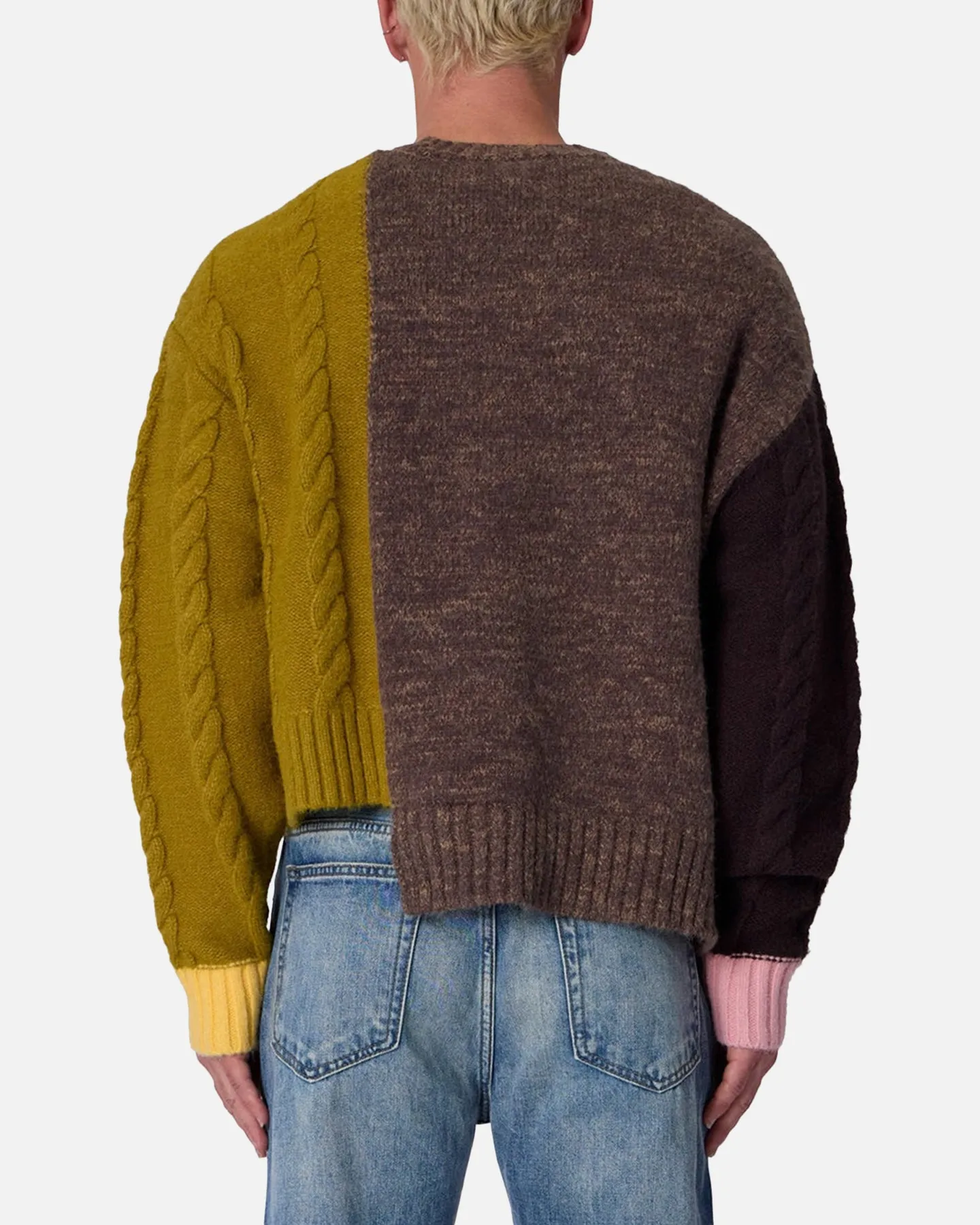MNML Mix Match Knitted Sweater Multi
